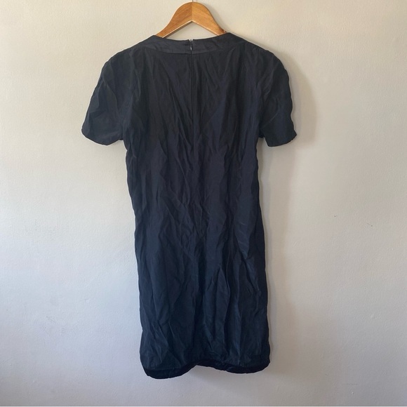 IRO silk mini dress in black Size women’s 8 - Picture 4 of 5